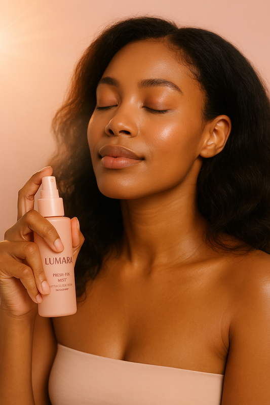 LUMARA Fresh Fix Mist – Setting + Refreshing Face Spray